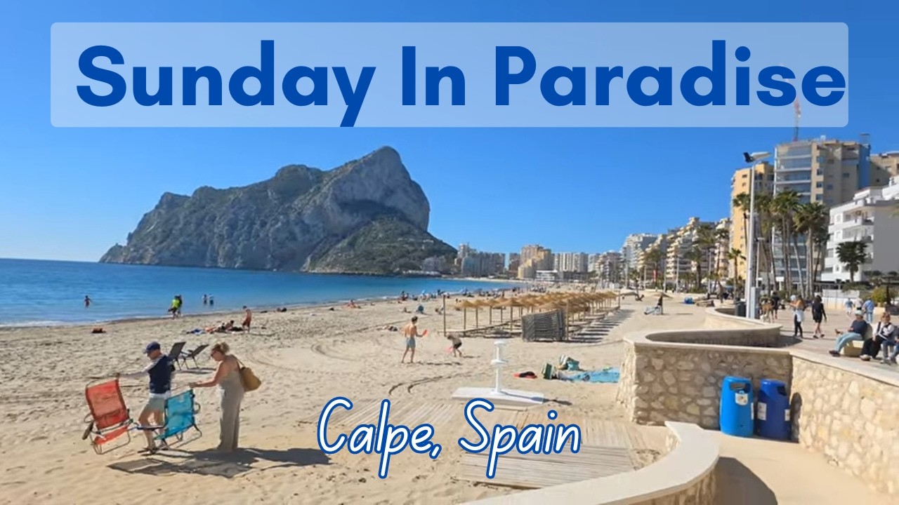 Calpe Morning Stroll | La Fossa Promenade in Perfect Weather