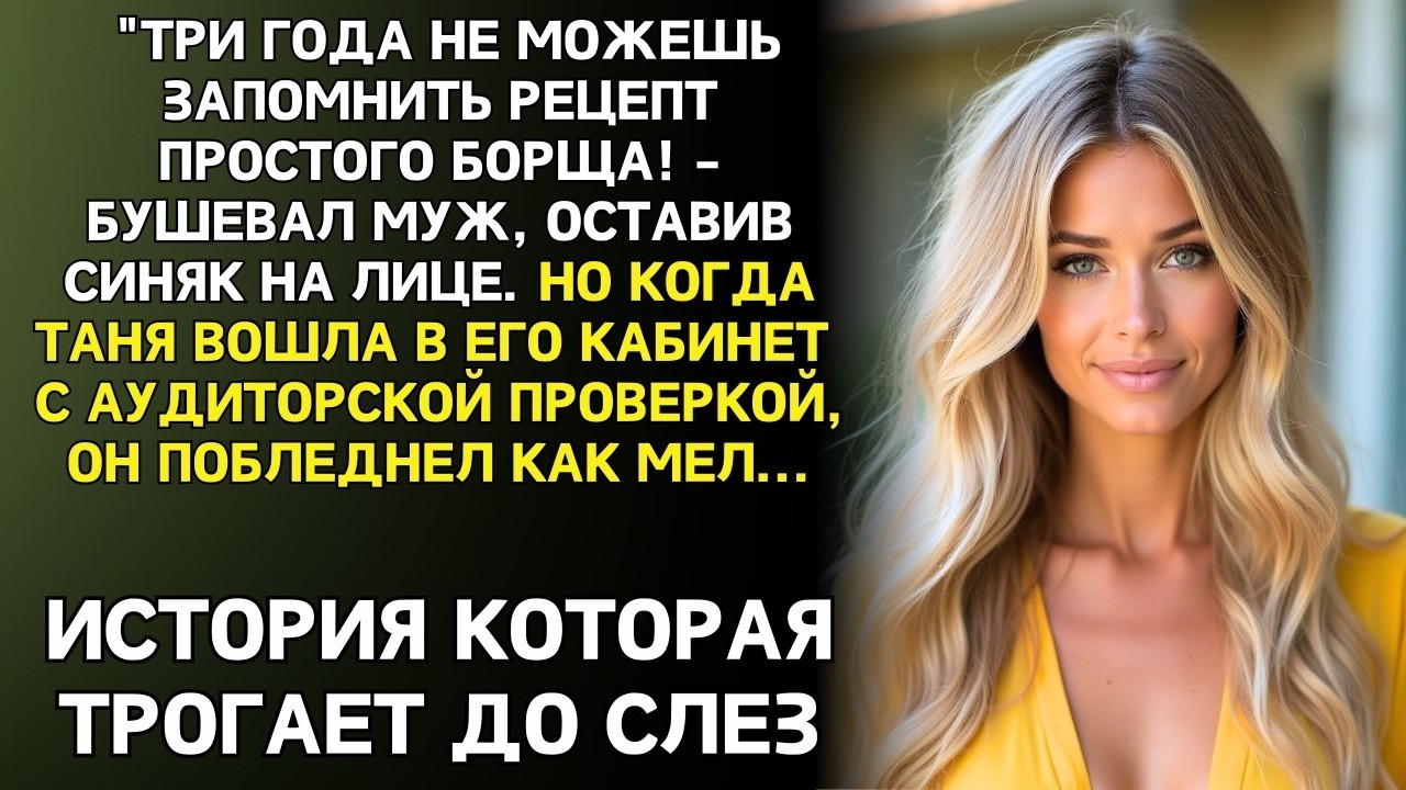 Пощечина за недосоленный борщ стала последней каплей Но Андрей не имел понятия кем работает его жена