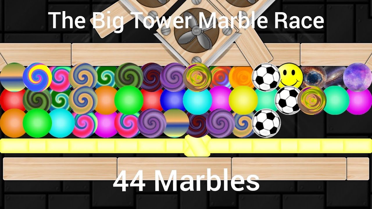 The Big Tower Marble Race