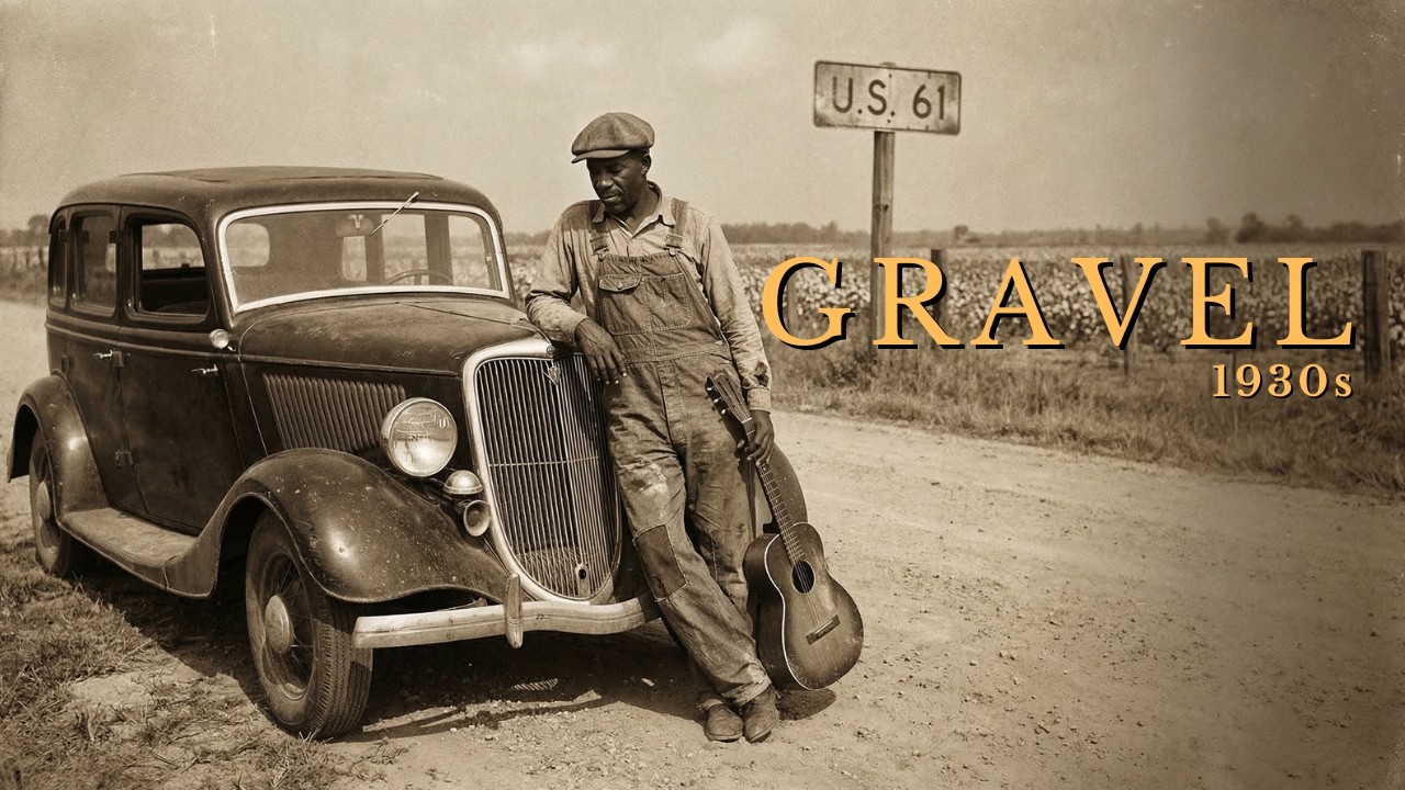 Gravel Roads of the Delta | Delta Blues 1930s | Raw Acoustic Mississippi