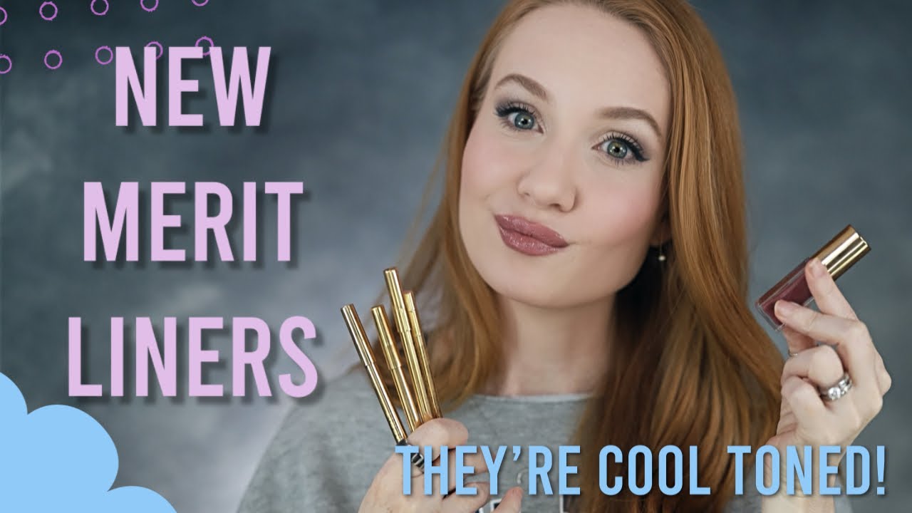 Merit's New Signature Sheer Lip Liners Are AMAZING & COOL TONED!