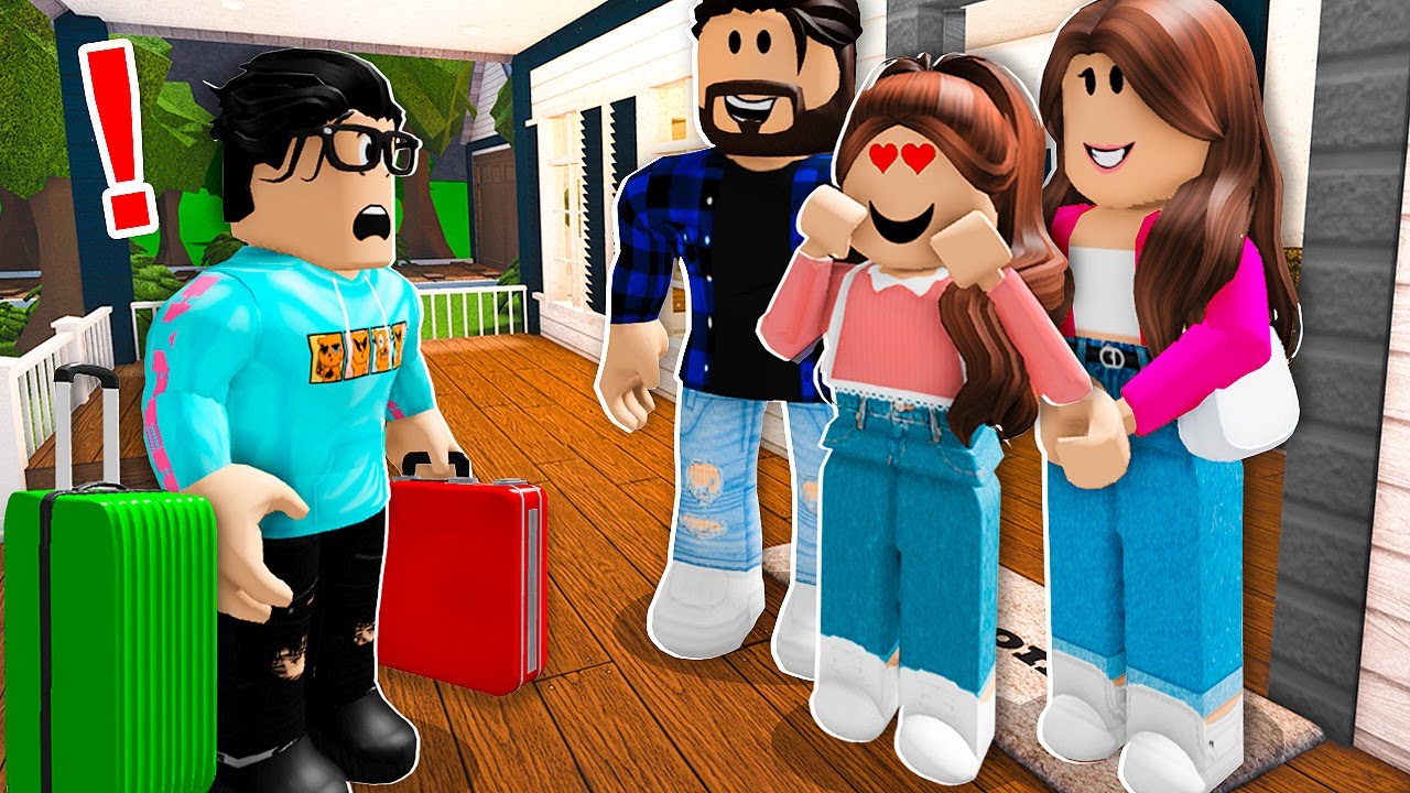 I Got ADOPTED By My EX GIRLFRIEND'S Family! (Roblox)