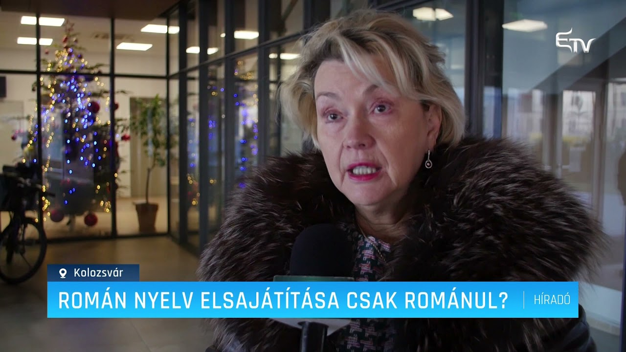 Román nyelv elsajátítása csak románul? – Erdélyi Magyar Televízió