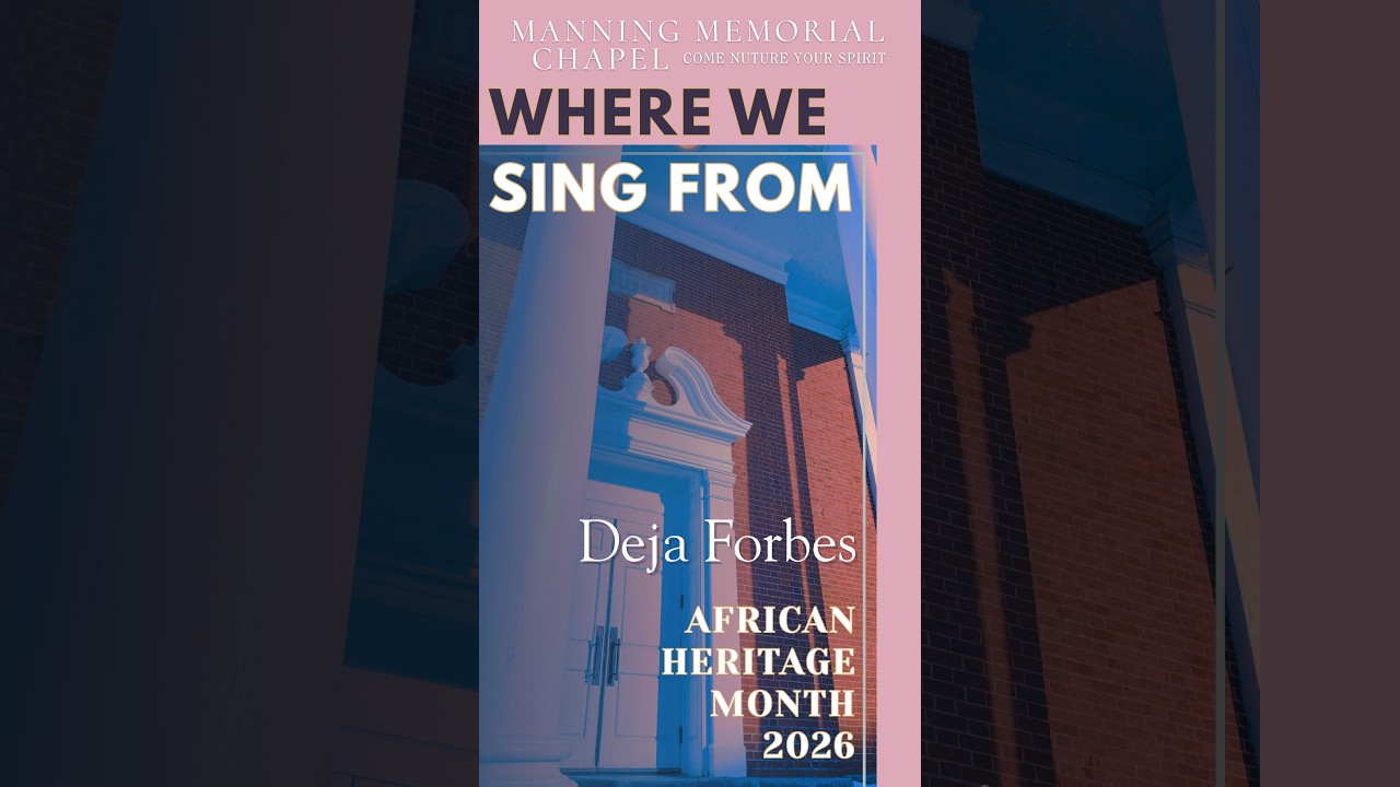 Where We Sing From - Deja Forbes