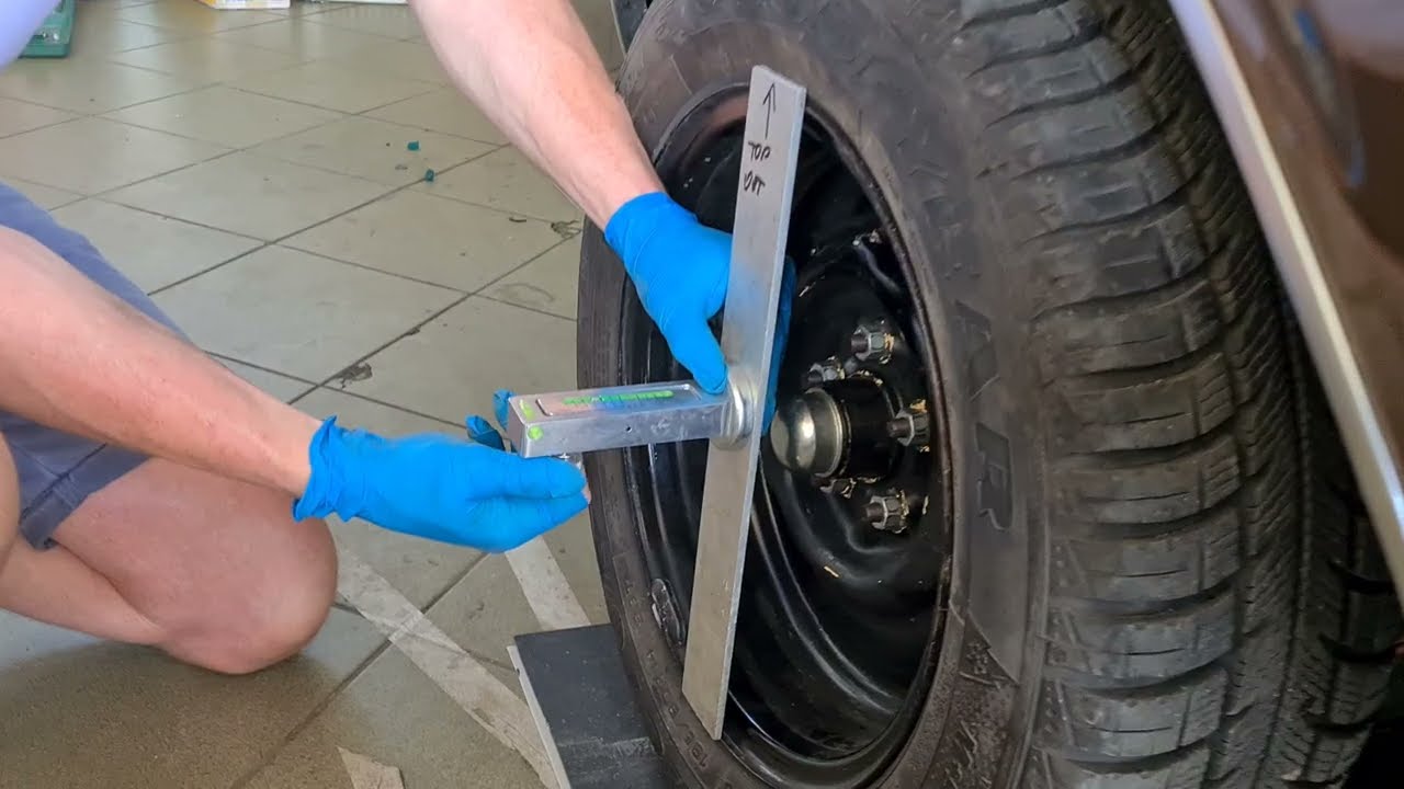 dodge dart camber caster and toe in adjustment home method