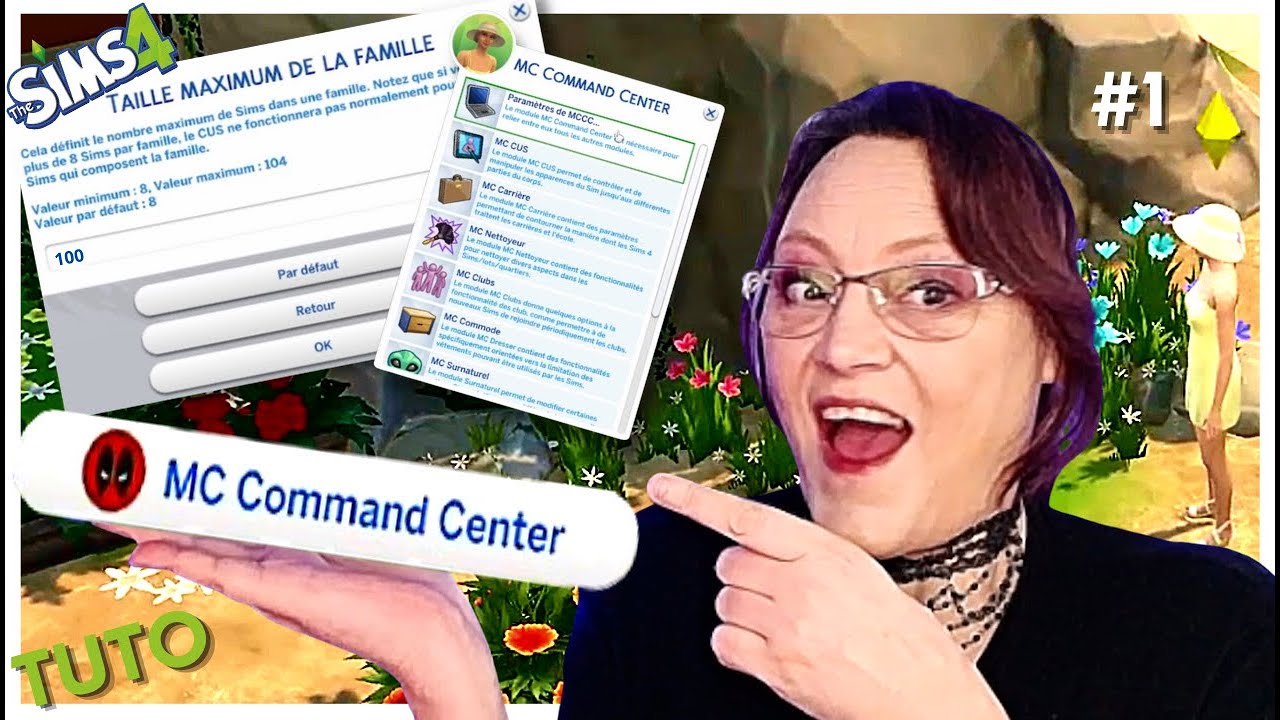 ✨On installe le MC Command Center et on le découvre ensemble 🤗| #65 Tutos Sims 4 ✨
