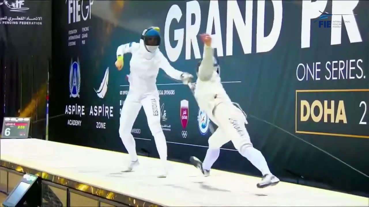 Doha Epee Grand Prix 2022 Highlights | Women’s Individual Final | Katrina Lehis v Nelli Differt