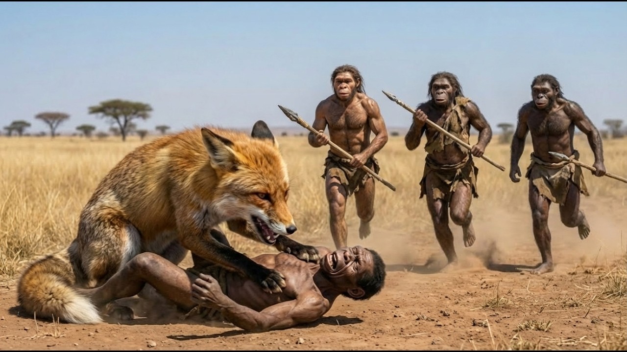 Life 5.9 Million Years Ago | Prehistoric Humans Battled Ancient Foxes for Survival