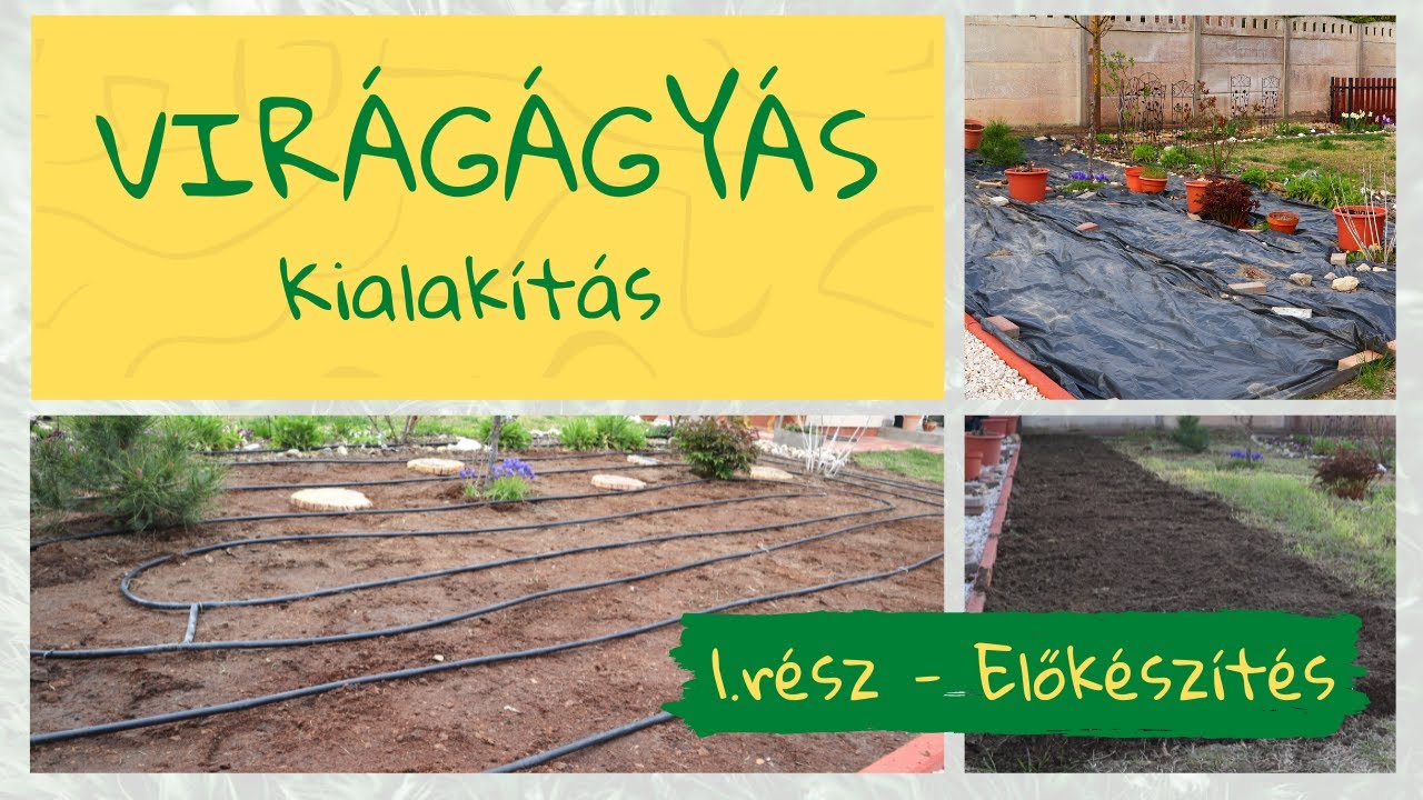 Virágágyás kialakítás - 1. rész - Előkészítés 👩🏼‍🌾