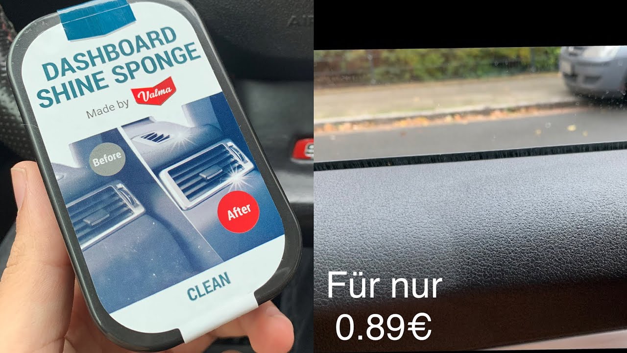 Cockpit wieder zum glänzen bringen - Neuer Glanz fürs Cockpit /Kunststoffteile  -Cockpitpflege