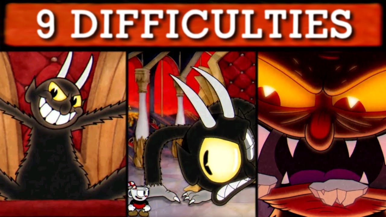 Cuphead: No Hit Comparison / Master Quest, Geo Mode, Souped Up / The Devil / 06