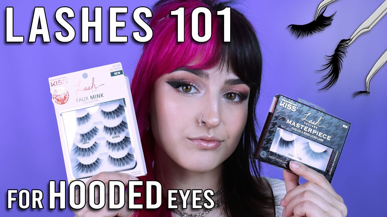how to apply lashes on hooded eyes and which lashes to buy! || in depth make up tutorial