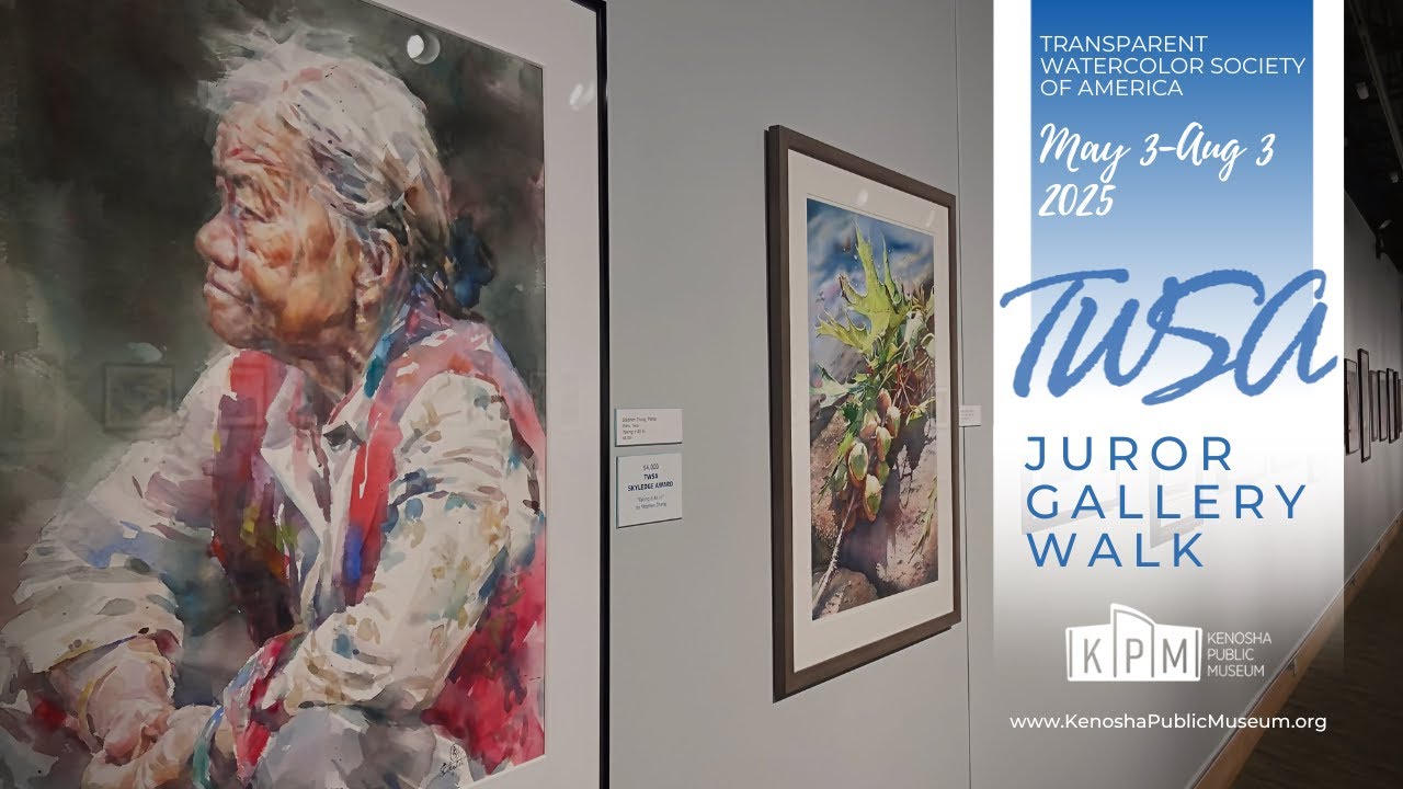 Transparent Watercolor Society of America 2025 Exhibition Gallery Walk
