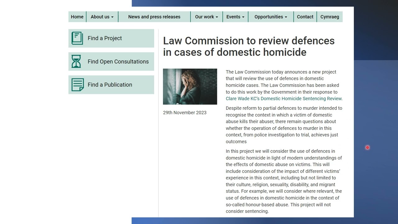 The Law Commission - 5 mark question