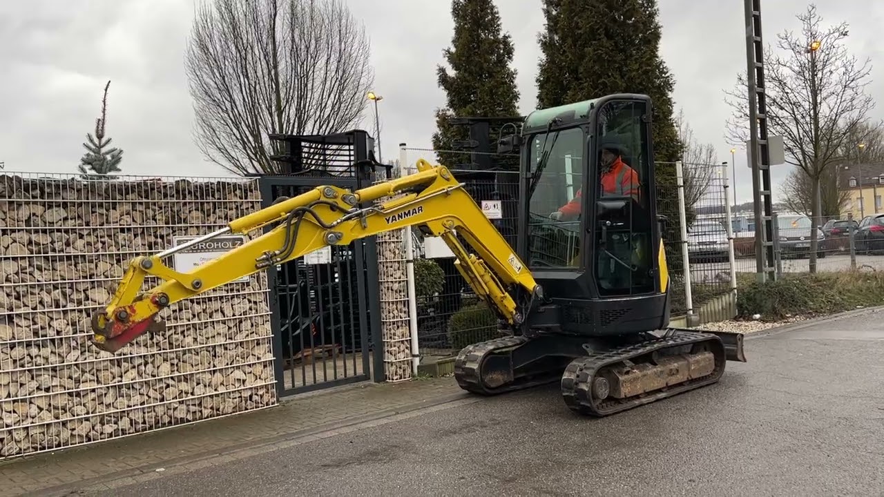 Minibagger Yanmar Vio 25-4 mit SW MS03