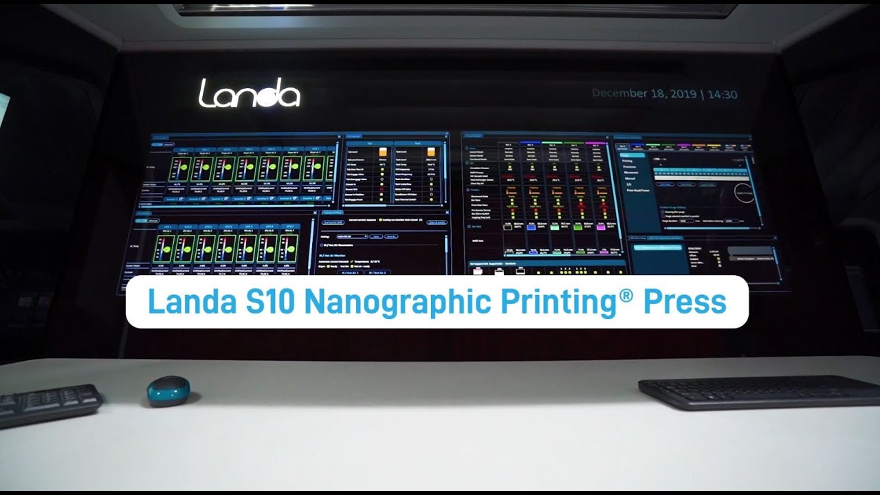 Landa S10 Nanographic Printing&reg; Press