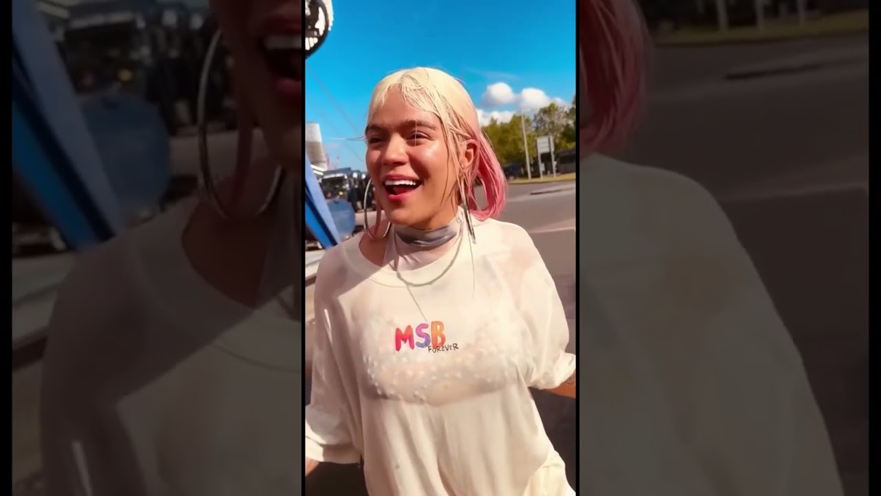 Karol g reacciona as&iacute; a broma 😱