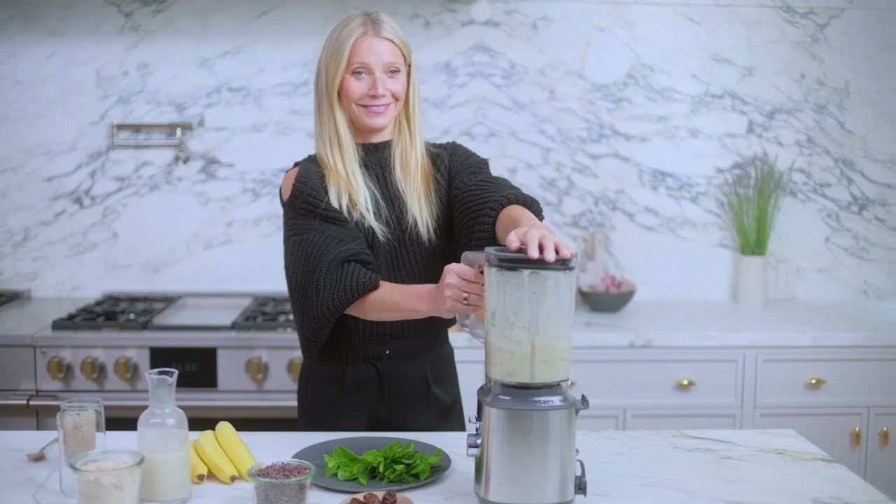 Gwyneth Paltrow Wellness Recipes: Post Workout Smoothie