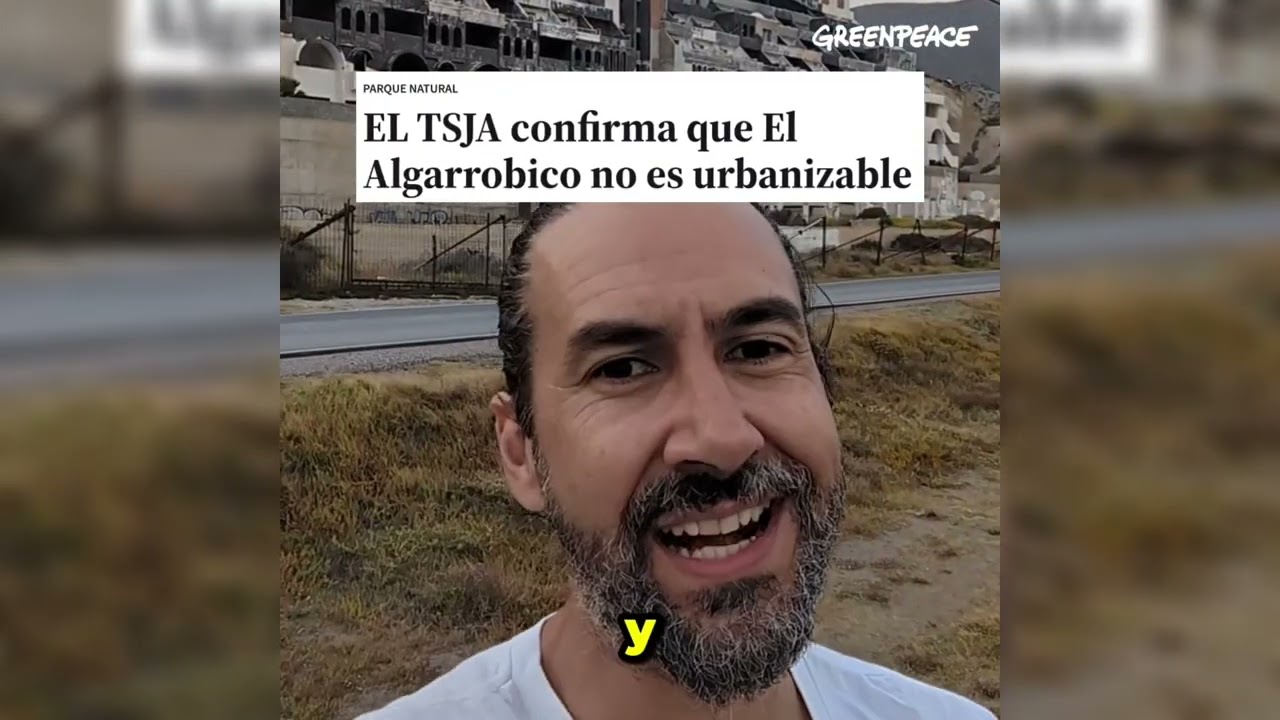 El Algarrobico es ilegal. Demoledlo ya.