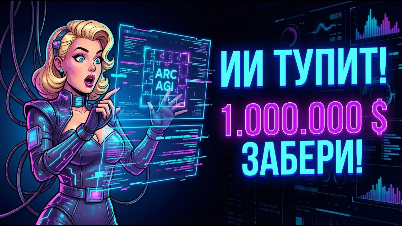 СЕКРЕТНОЕ ОРУЖИЕ ПРОТИВ ИИ! Почему ТЫ МОЖЕШЬ ЗАБРАТЬ МИЛЛИОН $ (а нейросети - НЕТ!)