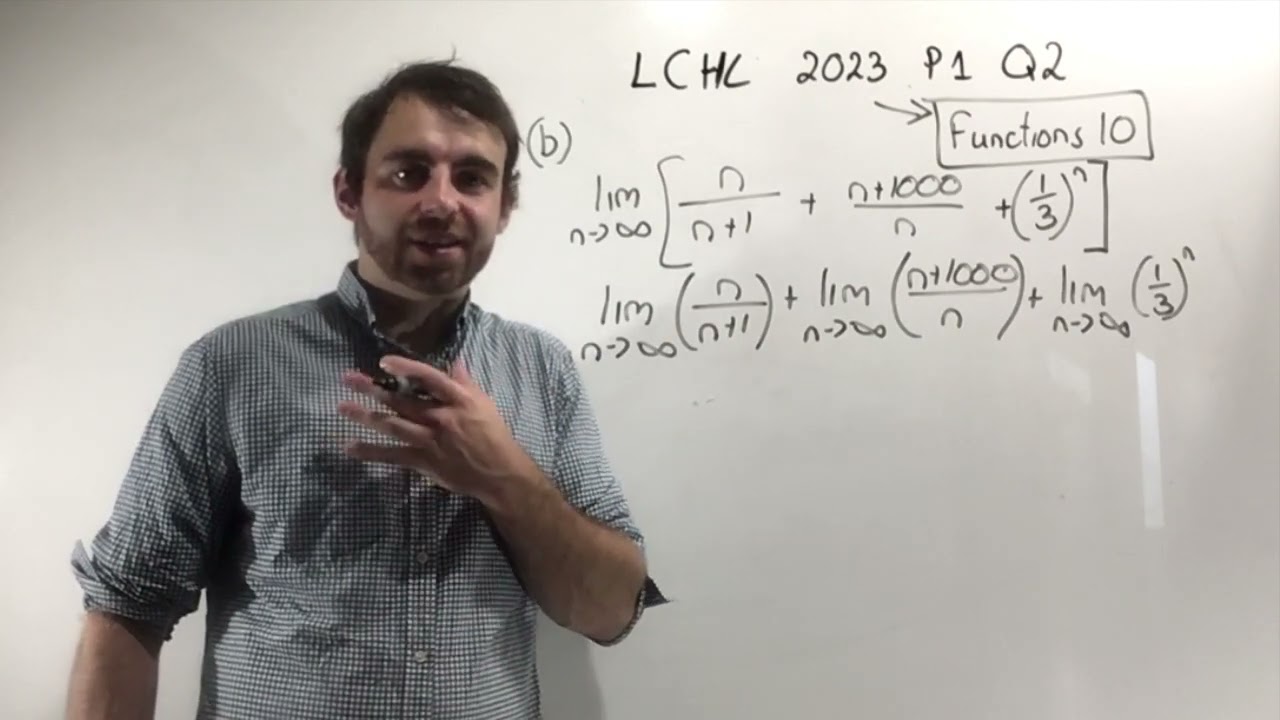LCHL Maths 2023 P1 Q2