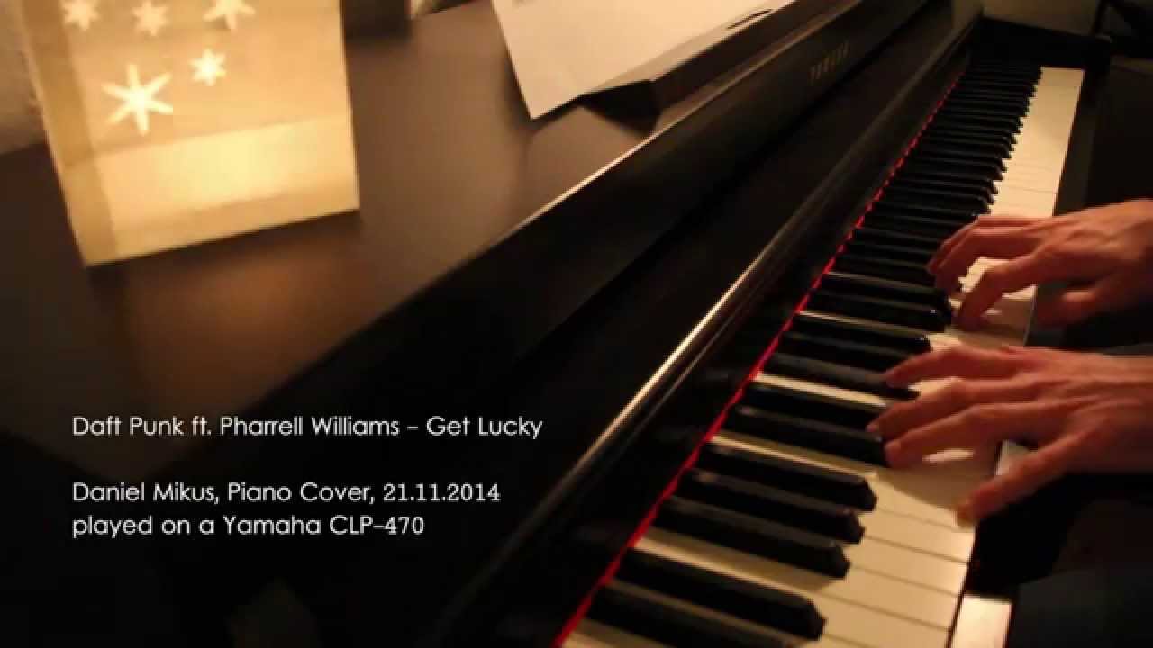 Daft Punk / Pharrell Williams: Get Lucky (Daniel Mikus, Piano)