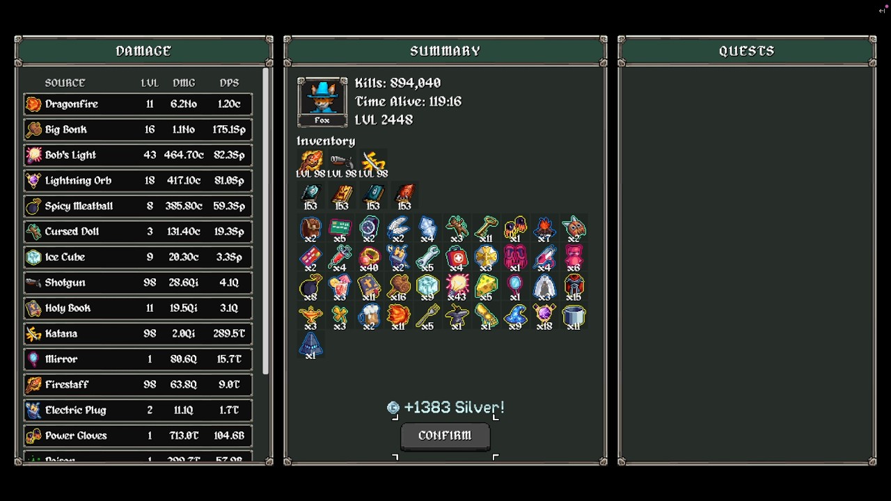 894K Fox WR (Beefy + Forest + non-extended T1) #megabonk