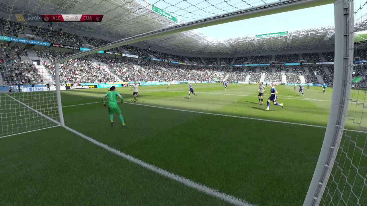 Better goalkeeper AI - FIFA 16 Demo (FAIL)