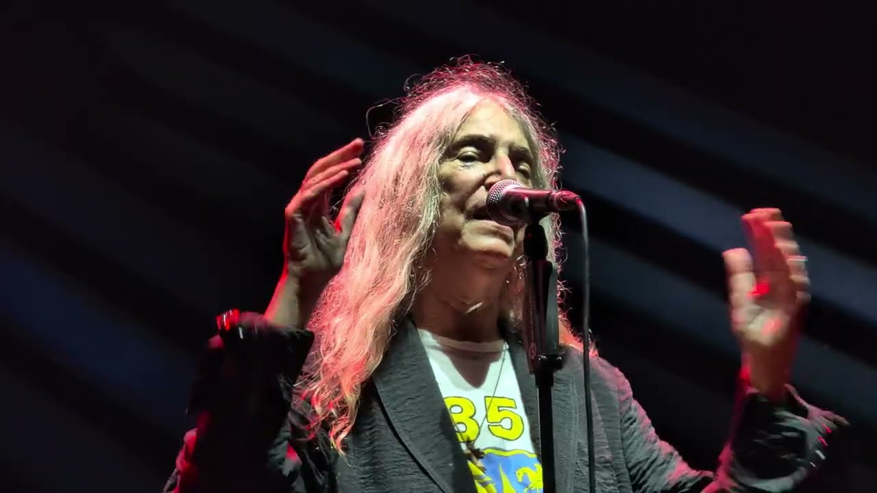 Patti Smith - 2025.09.15 -  Because the Night - Rome