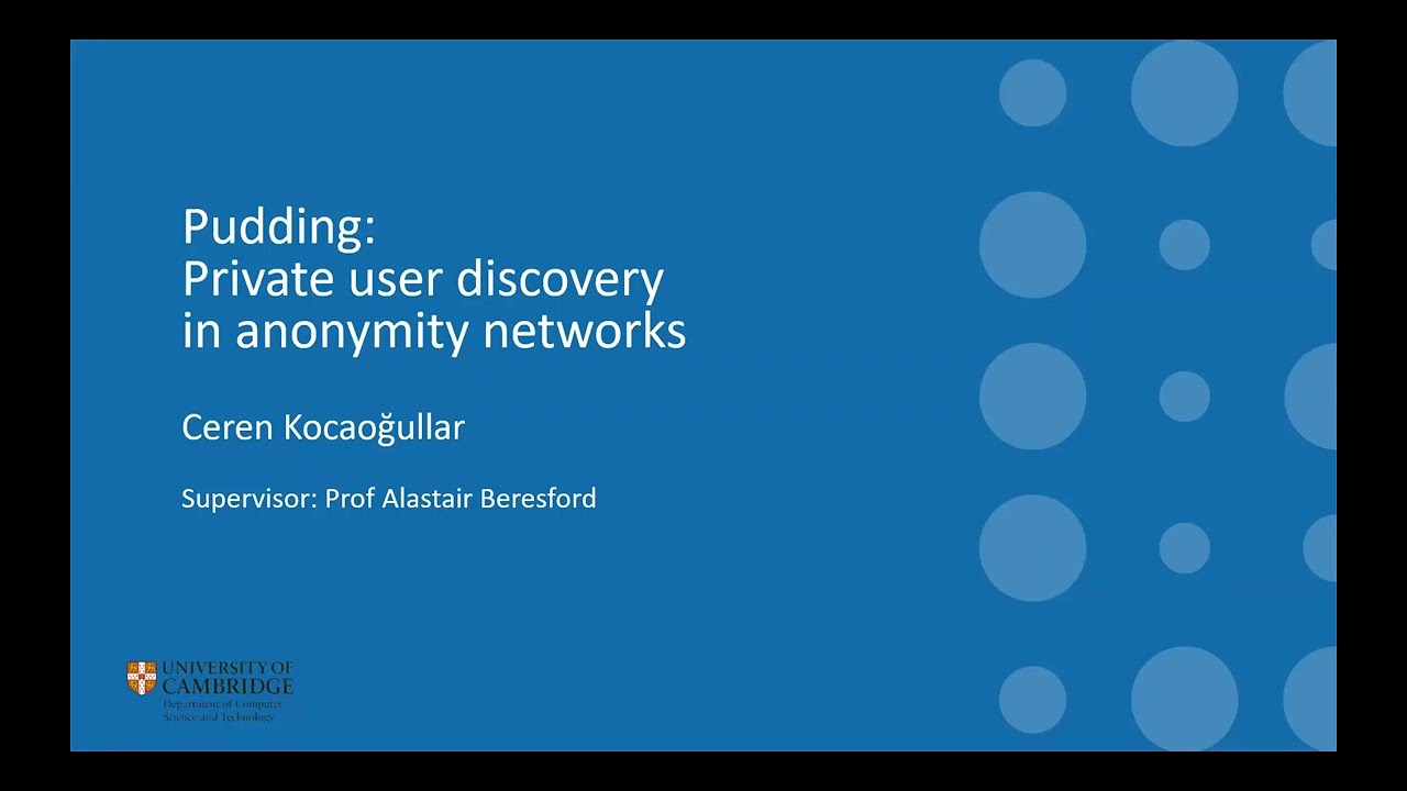 Private User Discovery in Anonymity Networks