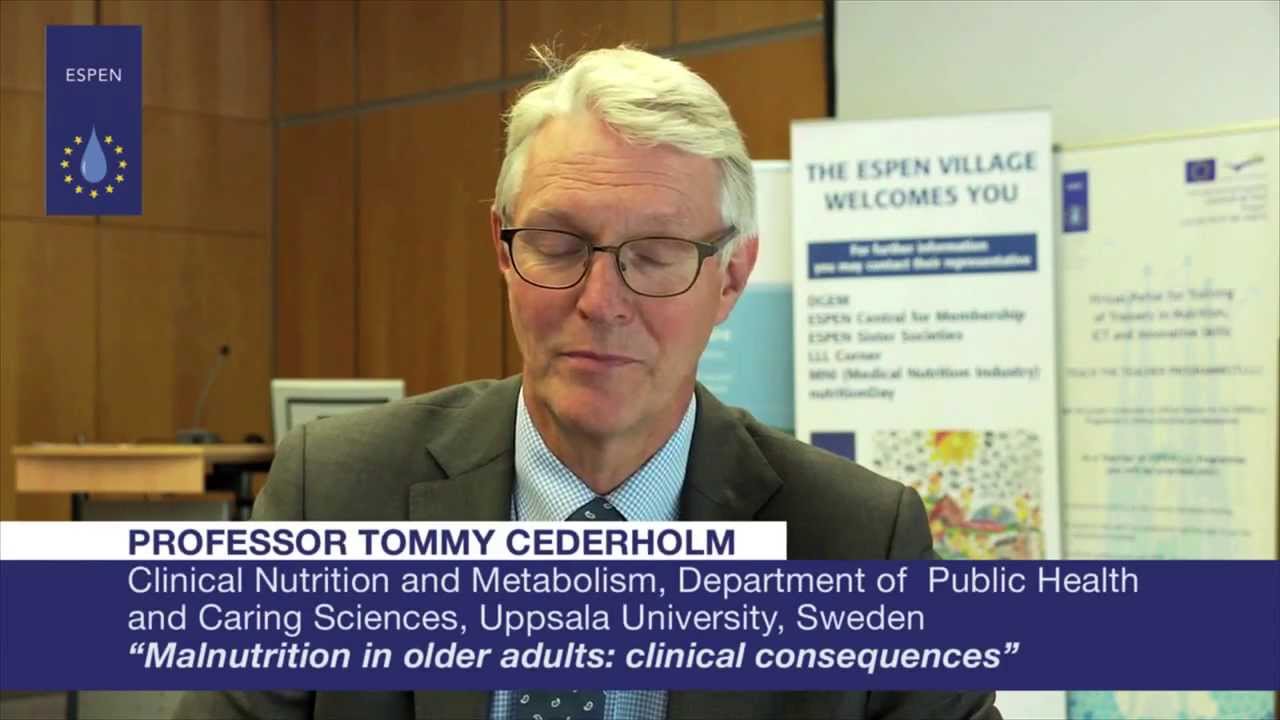 EVL - Professor Tommy Cederholm: Malnutrition in older adults: clinical consequences