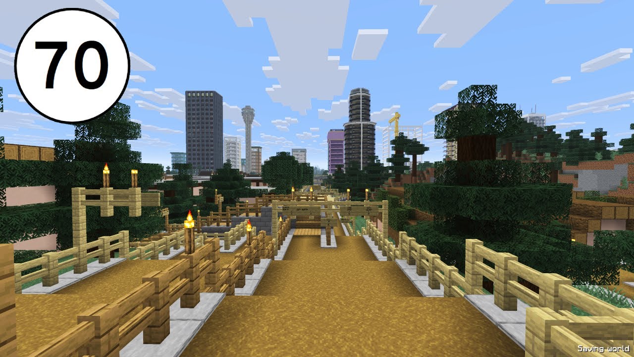 Minecraft Freeways: Route 70 East Freeway Tour - Leno to Orangewood