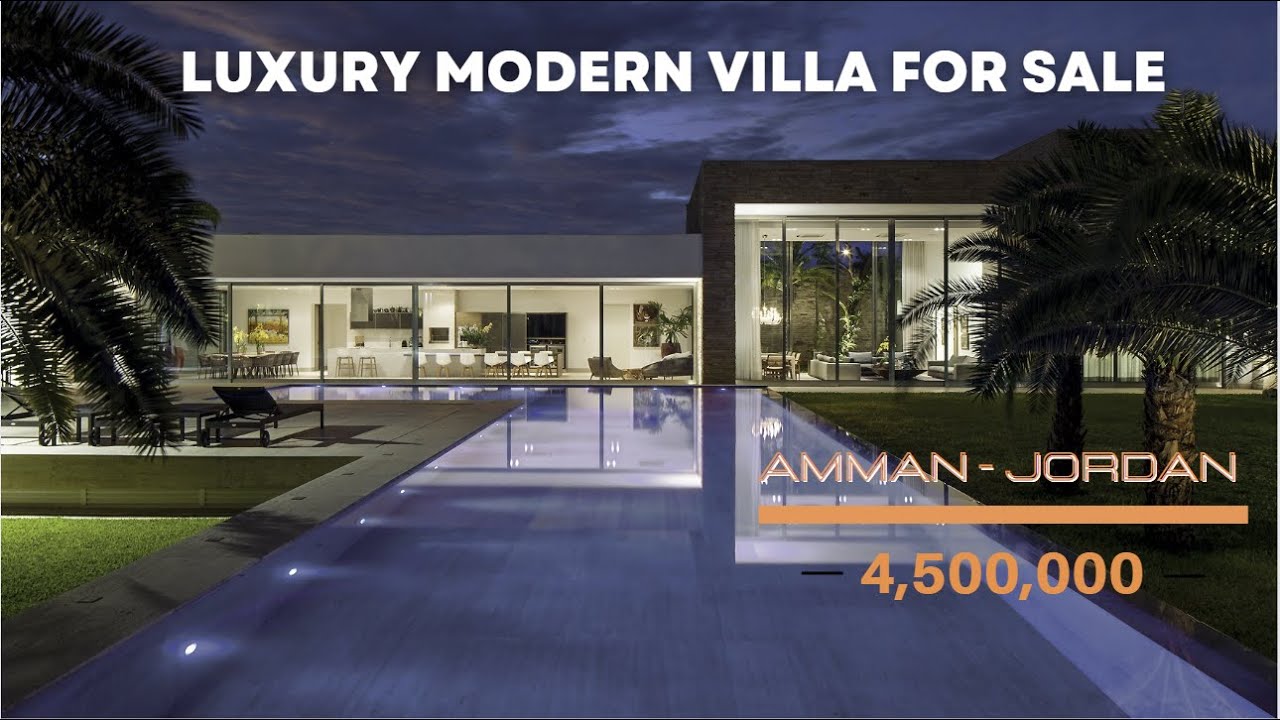 فيلا مودرن للبيع في الاردن  - عمان الغربية /Modern villa for sale in Jordan - West Amman