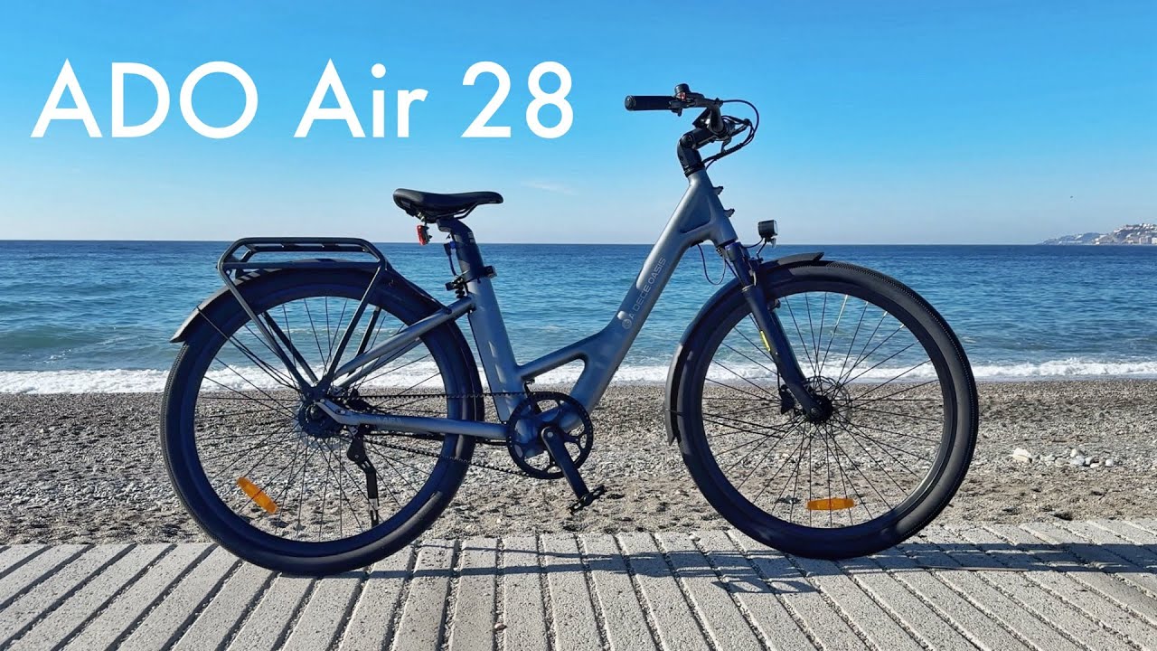 ADO Air 28 Urban Electric Bike Review - Torque Sensor, Carbon Belt