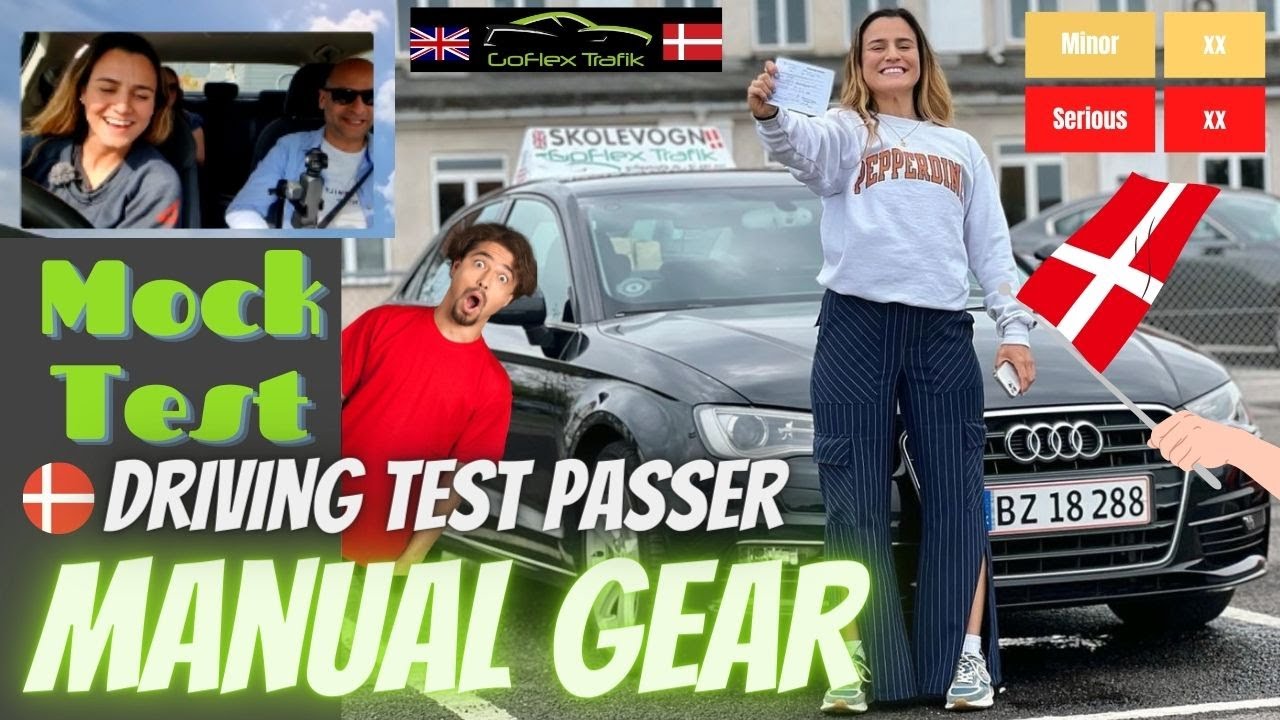 Ep. 9 - Practical Driving Test Passer - Kastrup Evaluerende praktiskprøve - Mock Driving Test