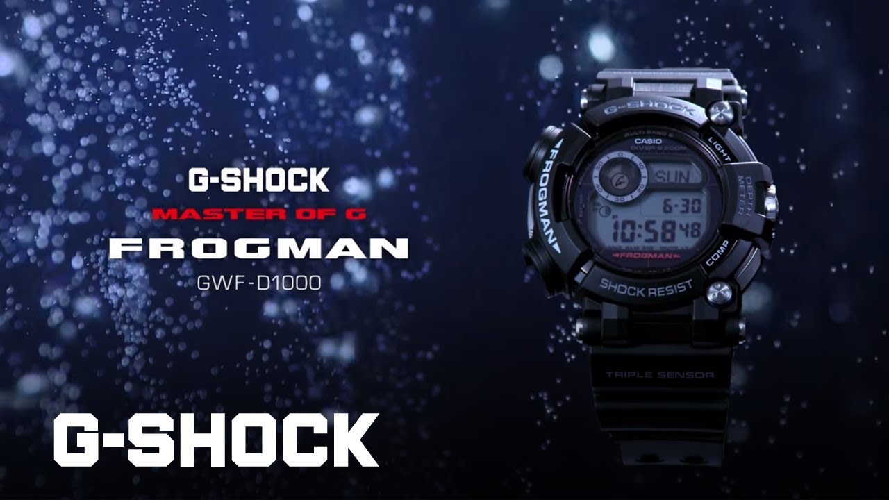 CASIO G-SHOCK [GWF-D1000]  FROGMAN