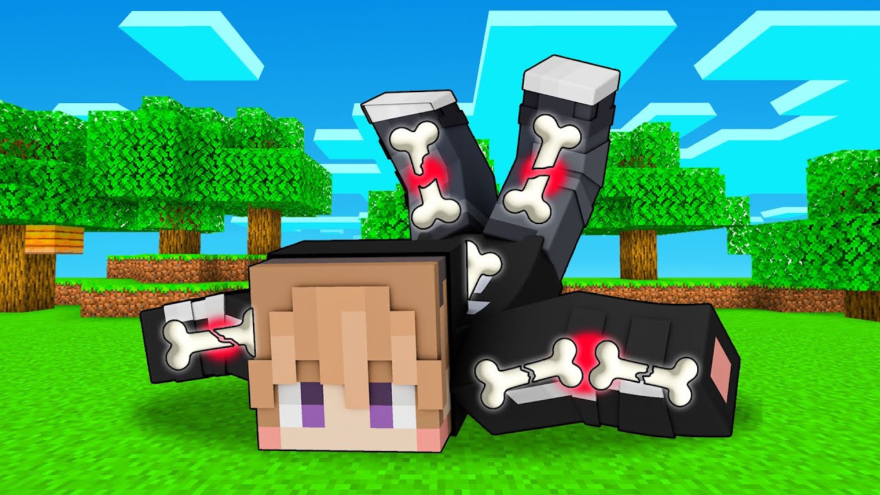 AKU MENGALAMI PATAH TULANG DI MINECRAFT!!