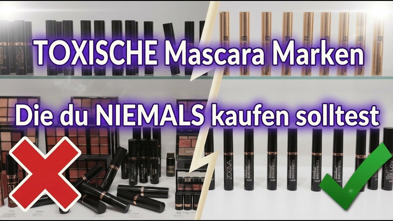Deine Mascara Züchtet BAKTERIEN - 3 Marken Entlarvt (Und 7 Sichere Alternativen)