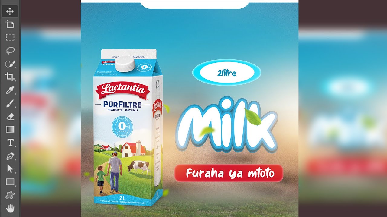 Namna ya kutengeneza professional Business Label  kwa kutumia Adobe Photoshop