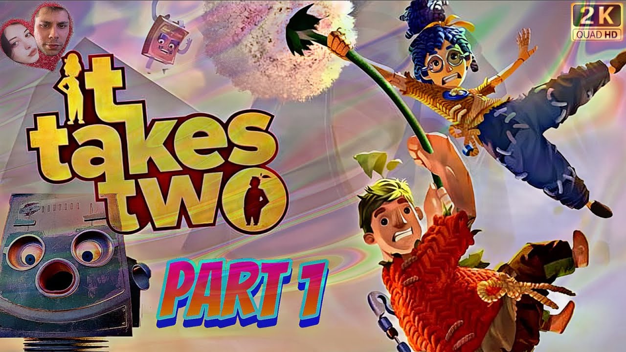 It Takes Two : Macera Başladı! Elektrik Süpürgesin, Süpürdük 🧹