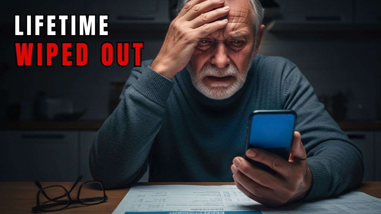 🔐I Worked 45 Years for My Retirement… A Stranger Erased It in a Day