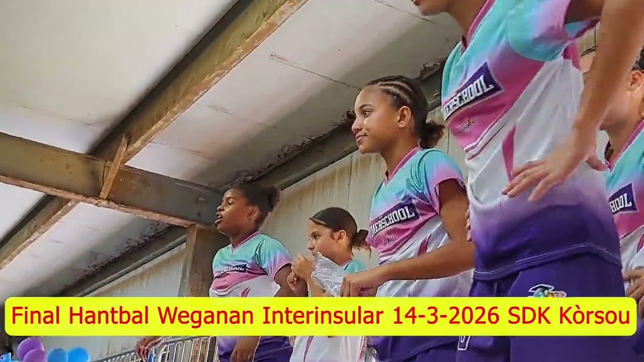 Final hantbal weganan interinsular 14-3-2026 SDK Kòrsou