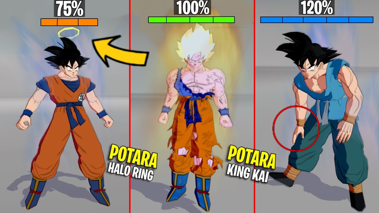 Los 7 MEJORES POTARAS del TENKAICHI 3 (Y como usarlos)