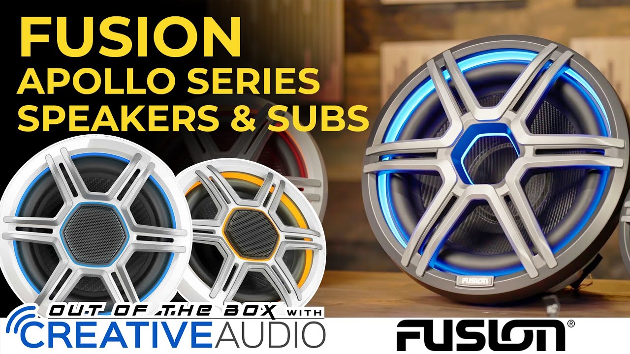 Fusion Apollo Series Speakers and Subs Unboxing and Overview - Out of the Box