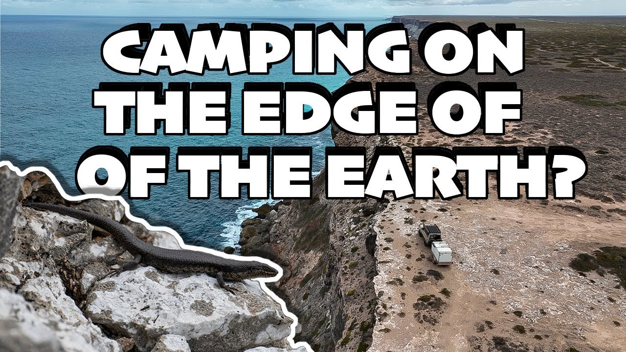 Is this the Edge of the Earth? Camping and Finding Lizards on the Nullarbor Sea Cliffs!