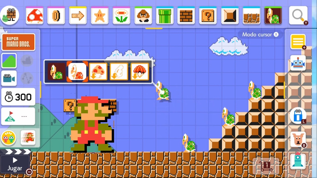 SUPER MARIO MAKER 2 / Editor de niveles de Nintendo Switch | Super Mario 1-1 level