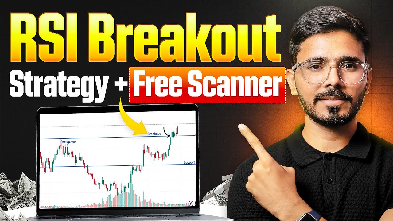 Powerful RSI Breakout Strategy With Free Scanner | Swing Trading Video