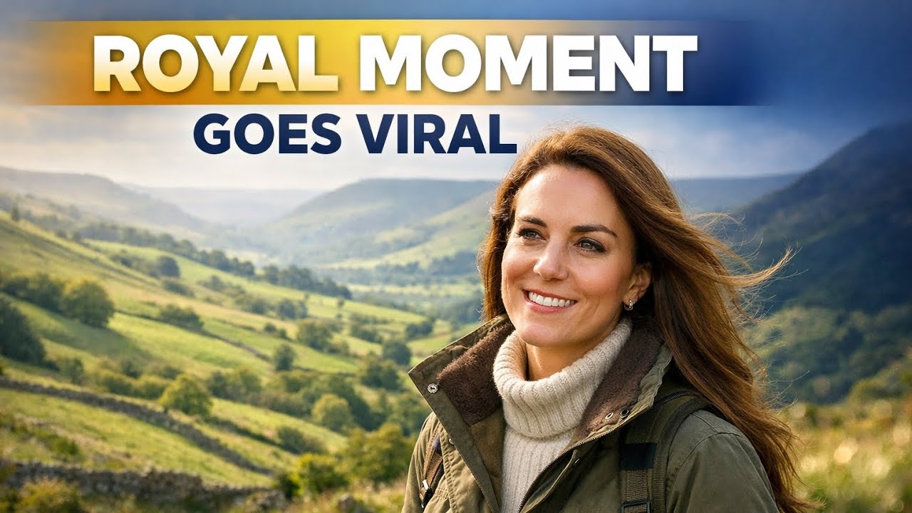 "Princess Kate Joins Peak District Well-Being Walk | Mind Over Mountains Mental Health Event 👑"