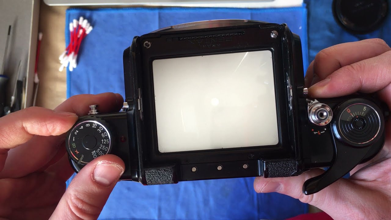 Pentax 6x7 обзор после ремонта. Мастерская Gentle hand