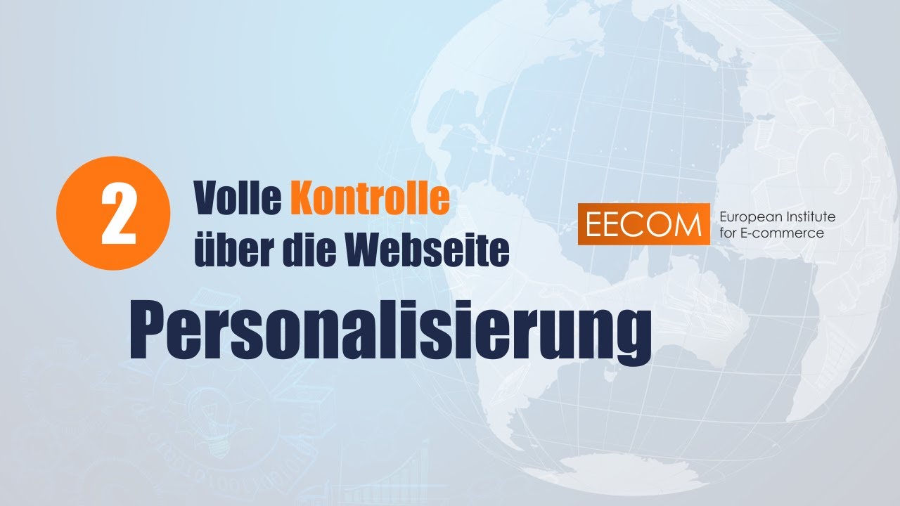 WordPress - Vorteil 2 – Personalisierung – Volle Kontrolle über die Webseite